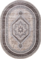 Ковер Armina 04037 grey/brown овал