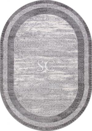 Ковер Armina 04041 grey/grey овал