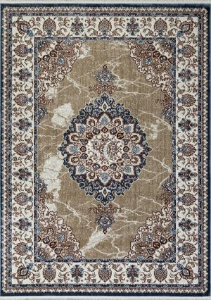 Ковер Asadu 00633 dark blue/beige