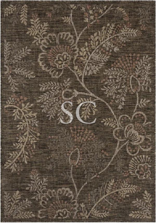 Ковер-циновка Marca VE69A DARK BROWN